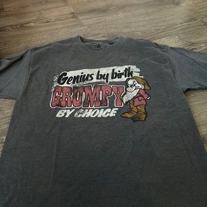 DISNEY’S Grey GRUMPY - DisneyParks Tee shirt